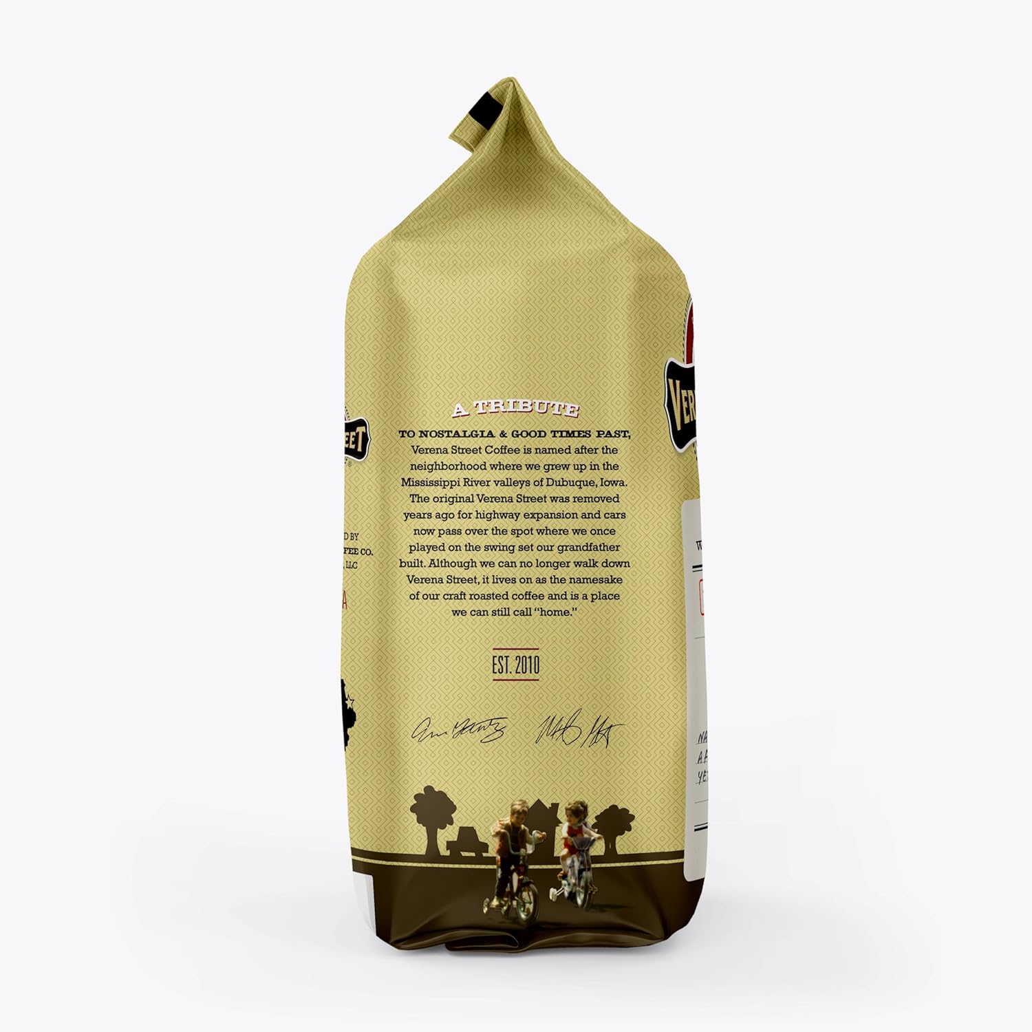 Verena Street 2 Pound Flavored Ground Coffee, Crop Circles Vanilla Hazelnut, Medium Roast, Rainforest Alliance Certified Arabica Coffee