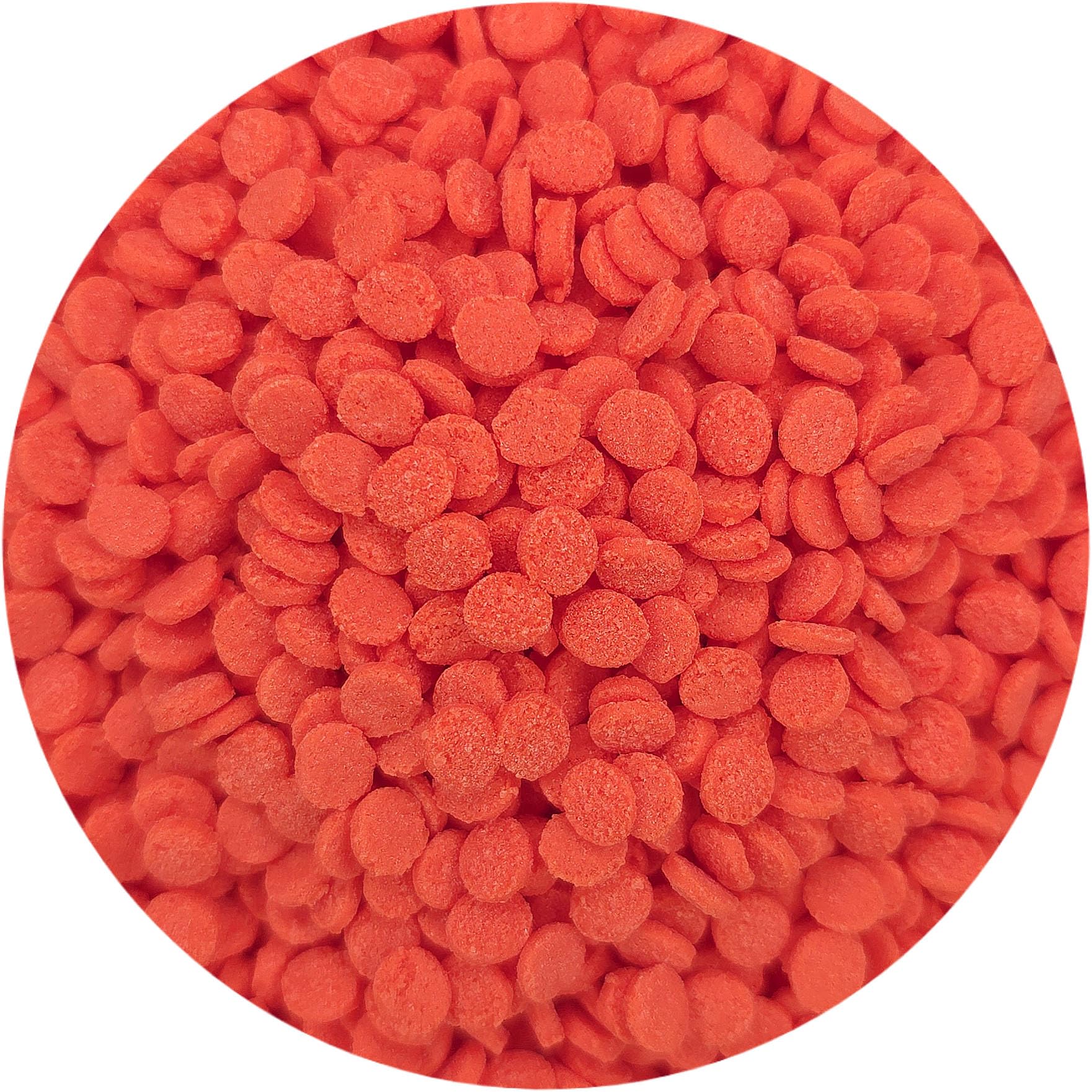 NCS Red Round Confetti Edible Sprinkles – Cupcake, Cake & Cookie Decorations, 7 oz
