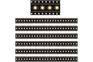 Teacher Created Resources Black Marquee Straight Border Trim