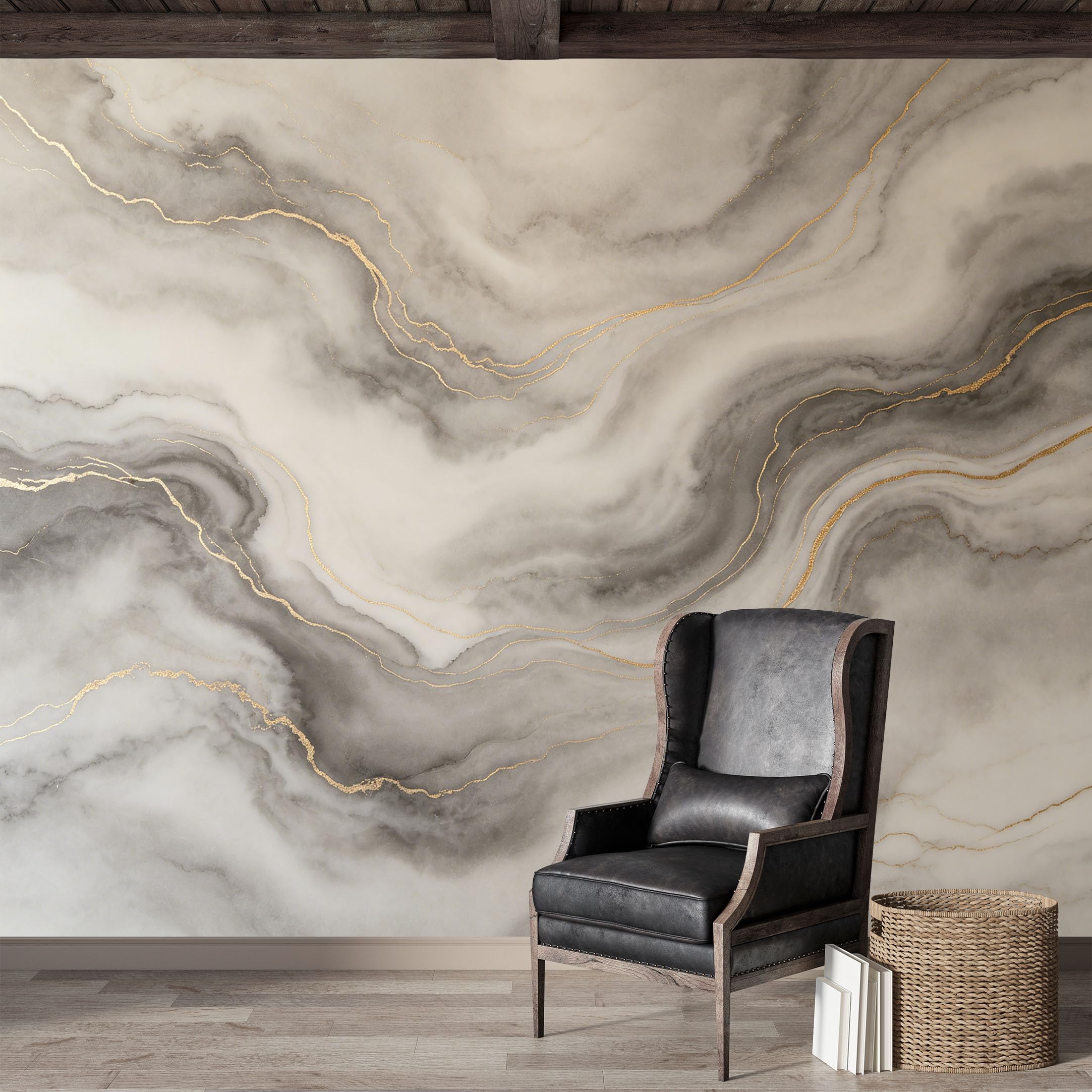 Custom Size Wall Mural,Geode Agate Marble Textured Gold Vein Premium Water Activated SelfAdhesive Wallpaper,Removable Wall Covering,Easy DIY Install Wall Art for Indoor Home Decor