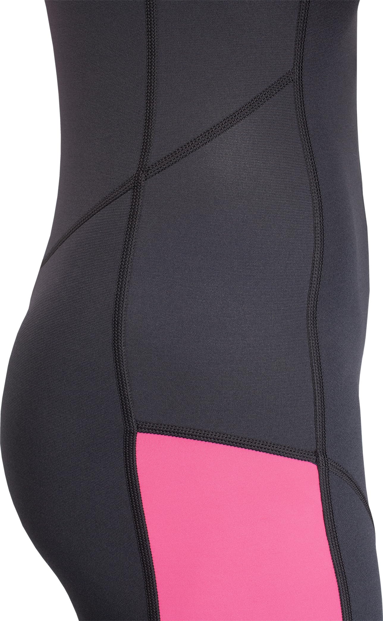 CRESSI Wahoo Lady Monopiece kombinezon czarny/różowy 2 mm XS/1 - damski jednoczęściowy kombinezon z miękkiego neoprenu 1,5/2 mm i elastanu idealny do różnych aktywności wodnych, czarny/różowy, XS/1