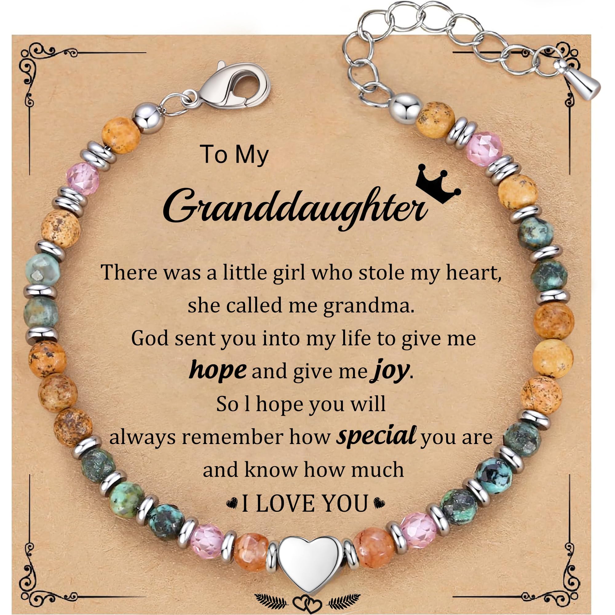 Best Friend Bracelet Gifts for Women Sister Bestie, Christmas Gift for Teens Mom Daughter Granddaughter Birthday Gift for Her Stocking Stuffers