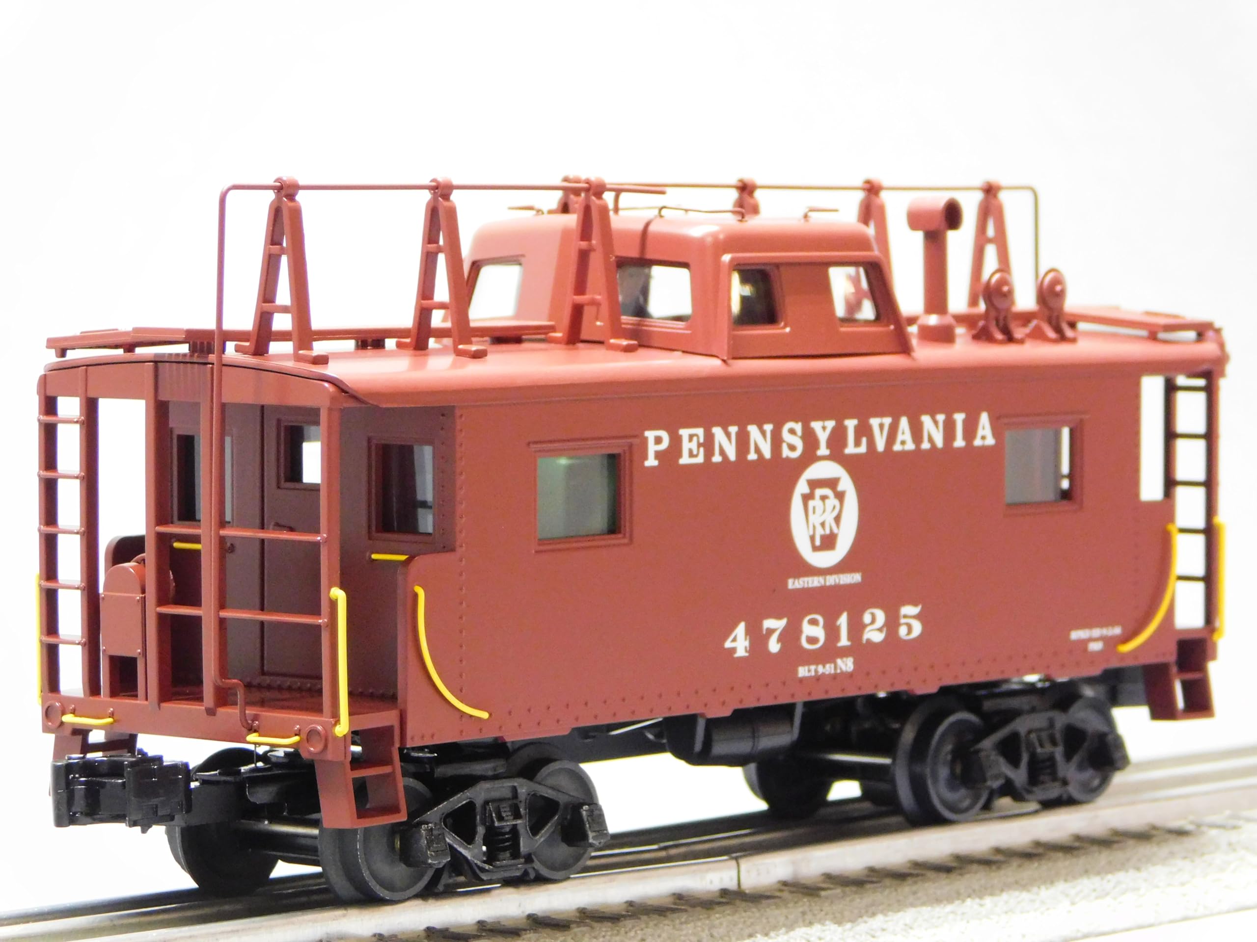 Lionel Pennsylvania N8 Cabin CAR 478125 O Gauge PRR 2326510, Marroon