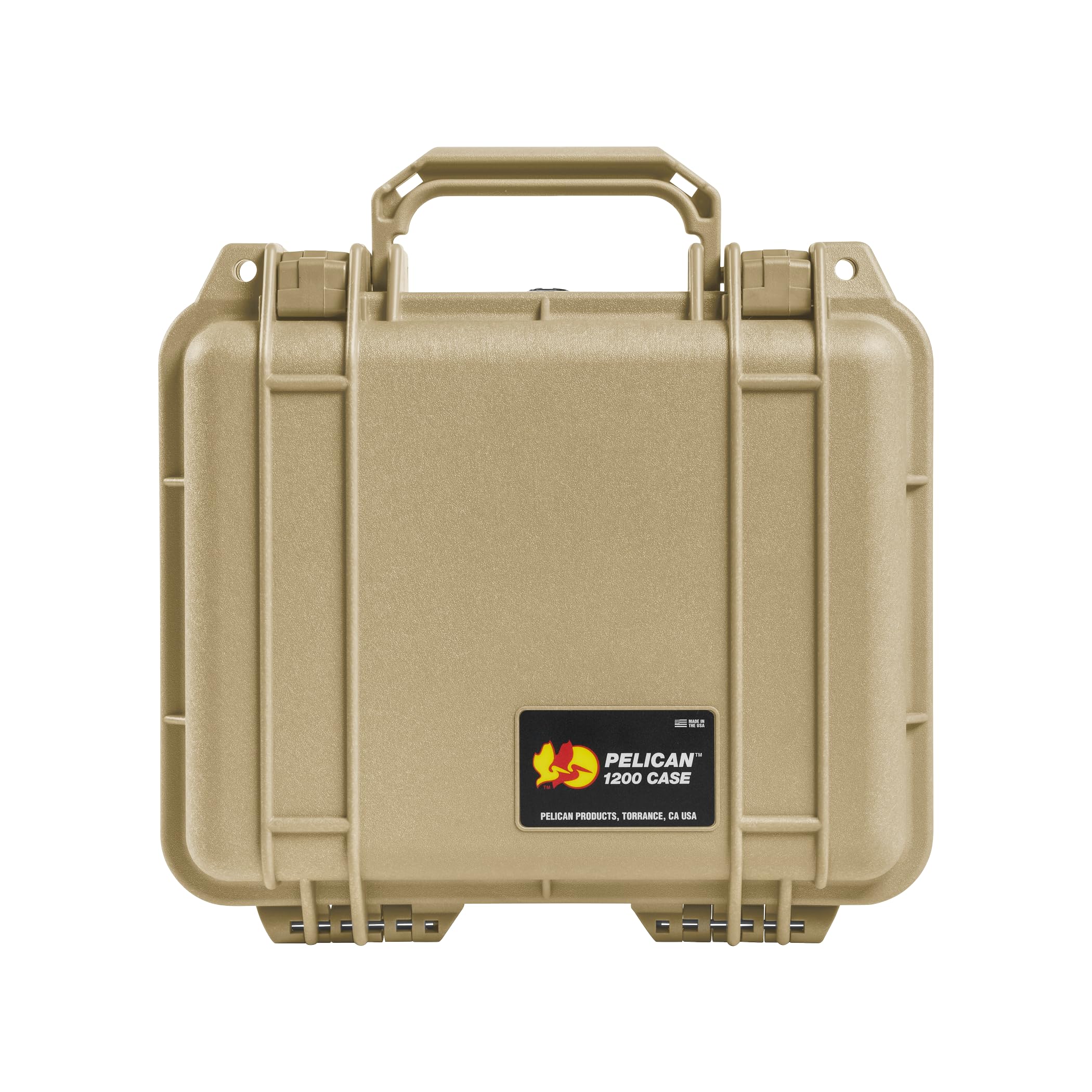 Amazon.com : Pelican 1200 Case With Foam (Desert Tan) : Electronics