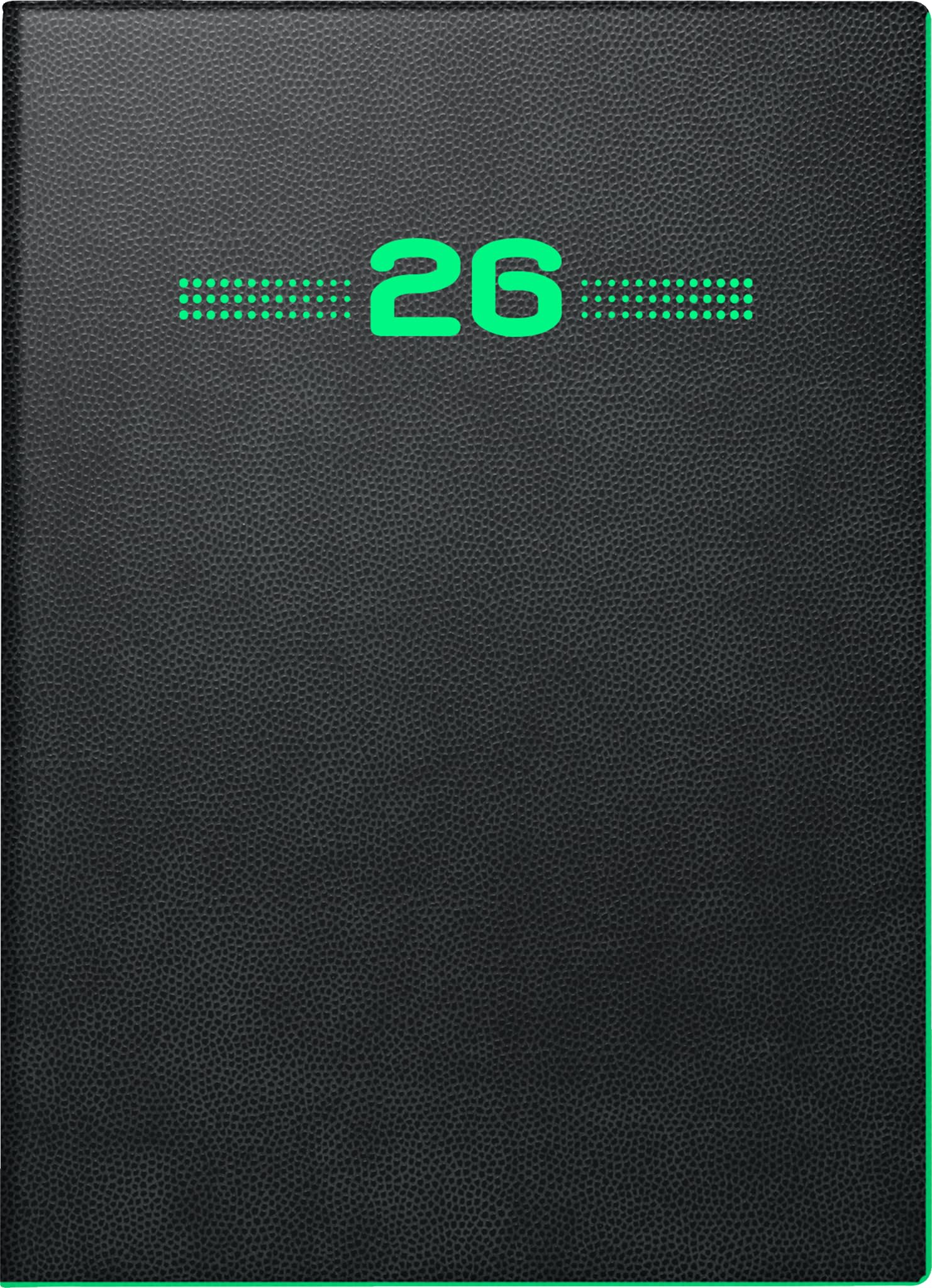 BRUNNEN Pocket Calendar Model 736 2026 "NEON" | A6, Plastic