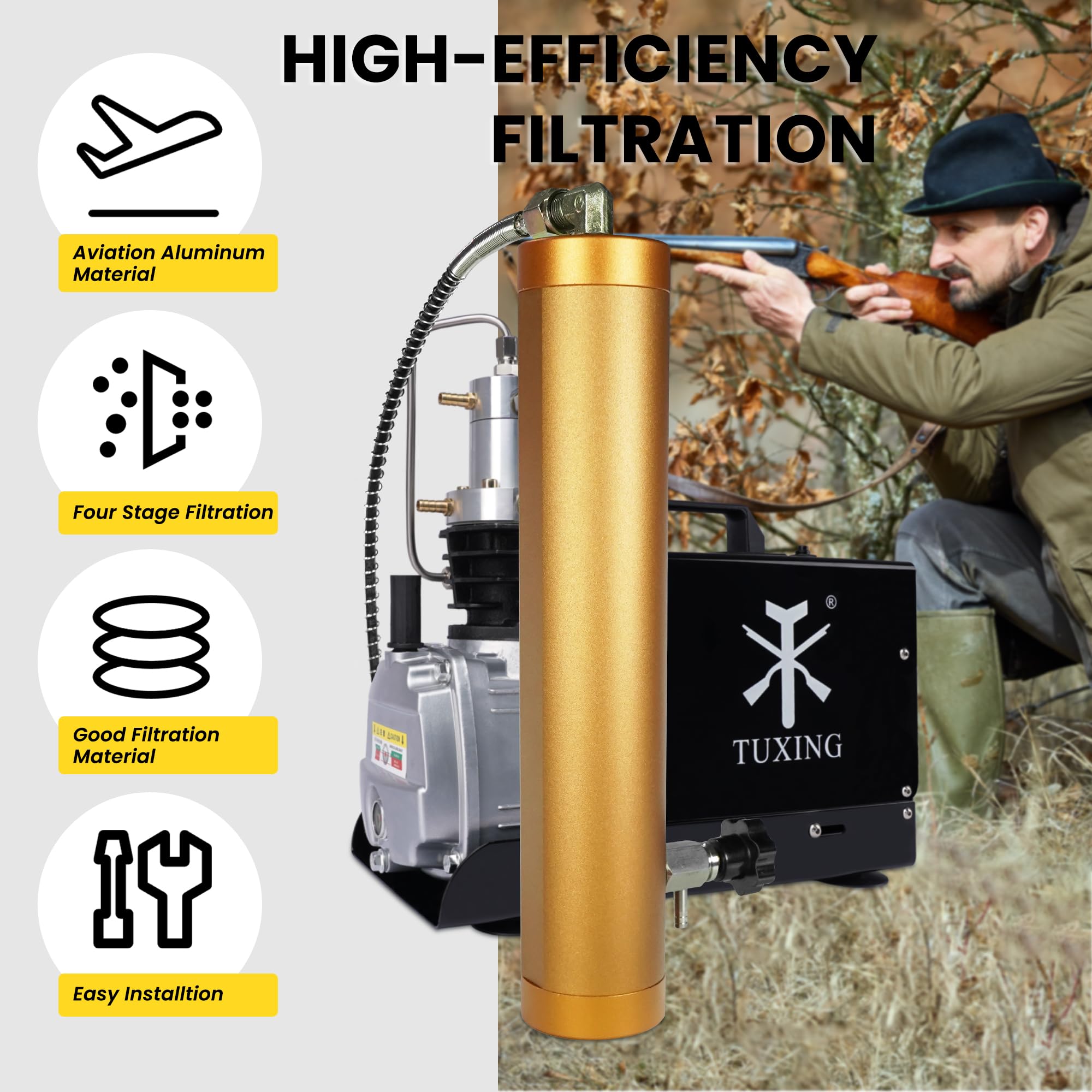 Vijf Filter Element En Een Olie-Water Separator Vo... – Grandado