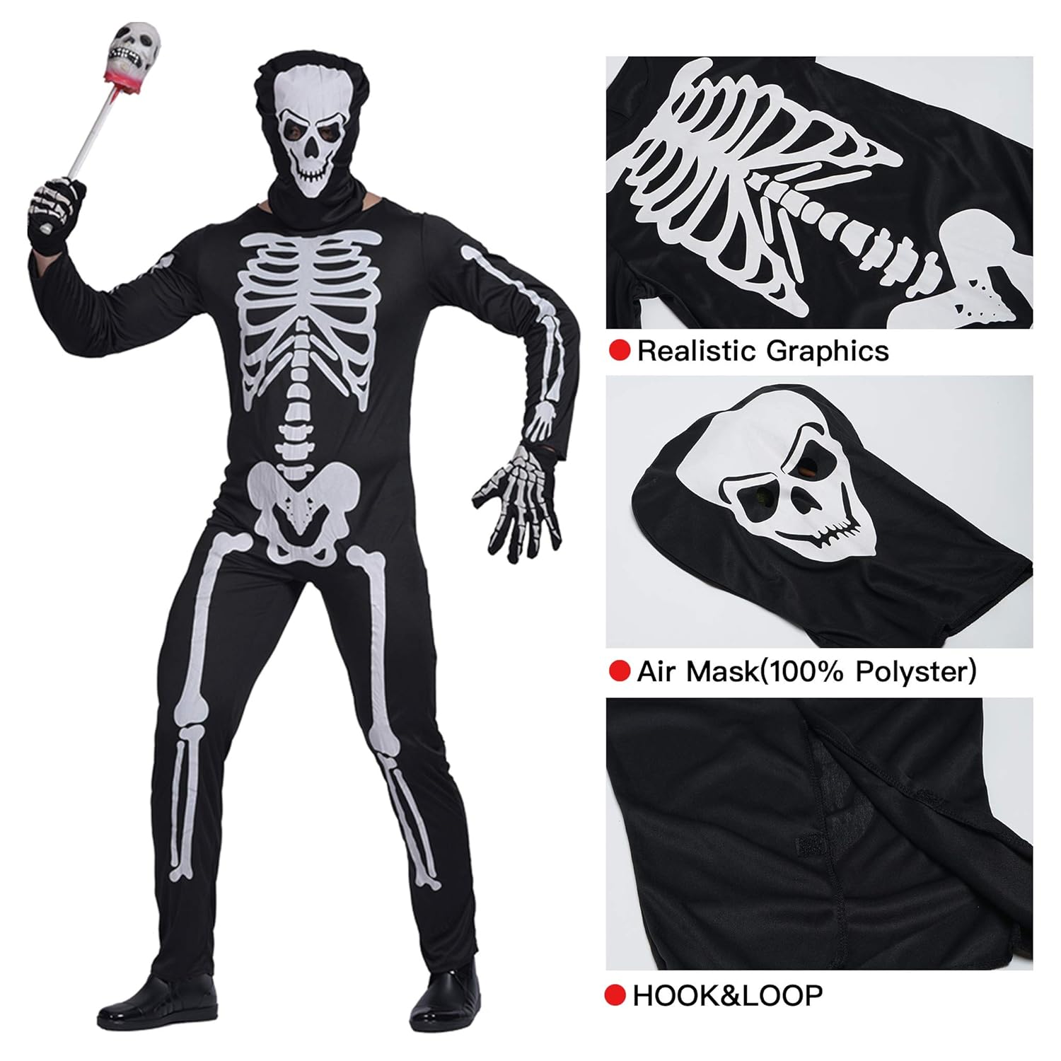 Amazon Halloween Skeleton Costume 2022