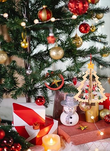 Miniatura 2 de Valentines Day Decor,Funny Christmas Decorations,Valentines Day Gifts for DadMomSonDaughter,Wooden Ornaments for Indoor HomeCarFireplace