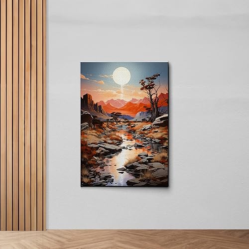 Miniatura 6 de Red Mesa, Archival Print of Landscape Prints of Red Mountain in Mesa, Arizona, Canvas Prints, Art Decor