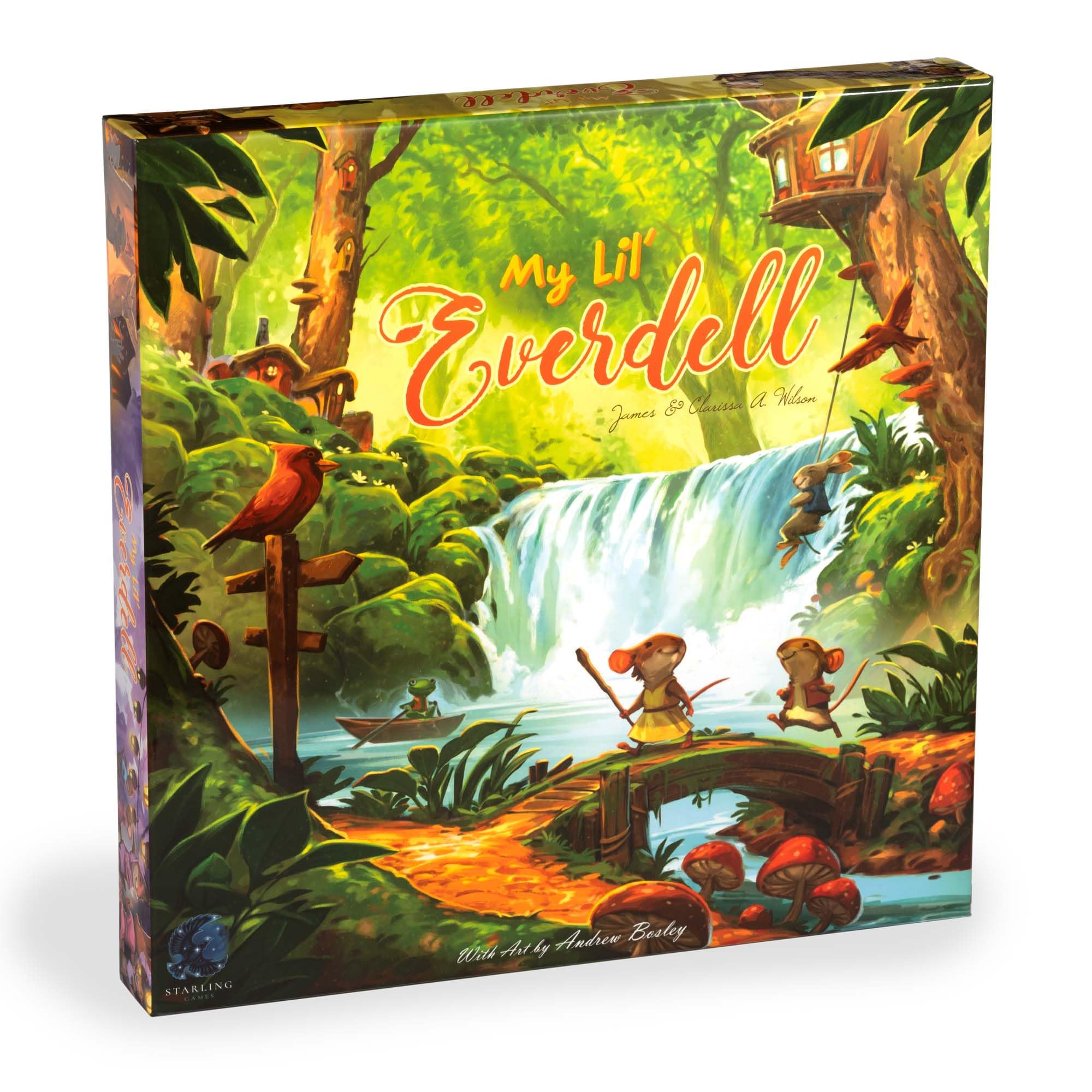 My Lil’ Everdell – Family Board Game for Kids Ages 6+, 2–4 Players, 30-Minute Strategy Game with Worker Placement & Resource Dice – Standalone Intro to Everdell Universe