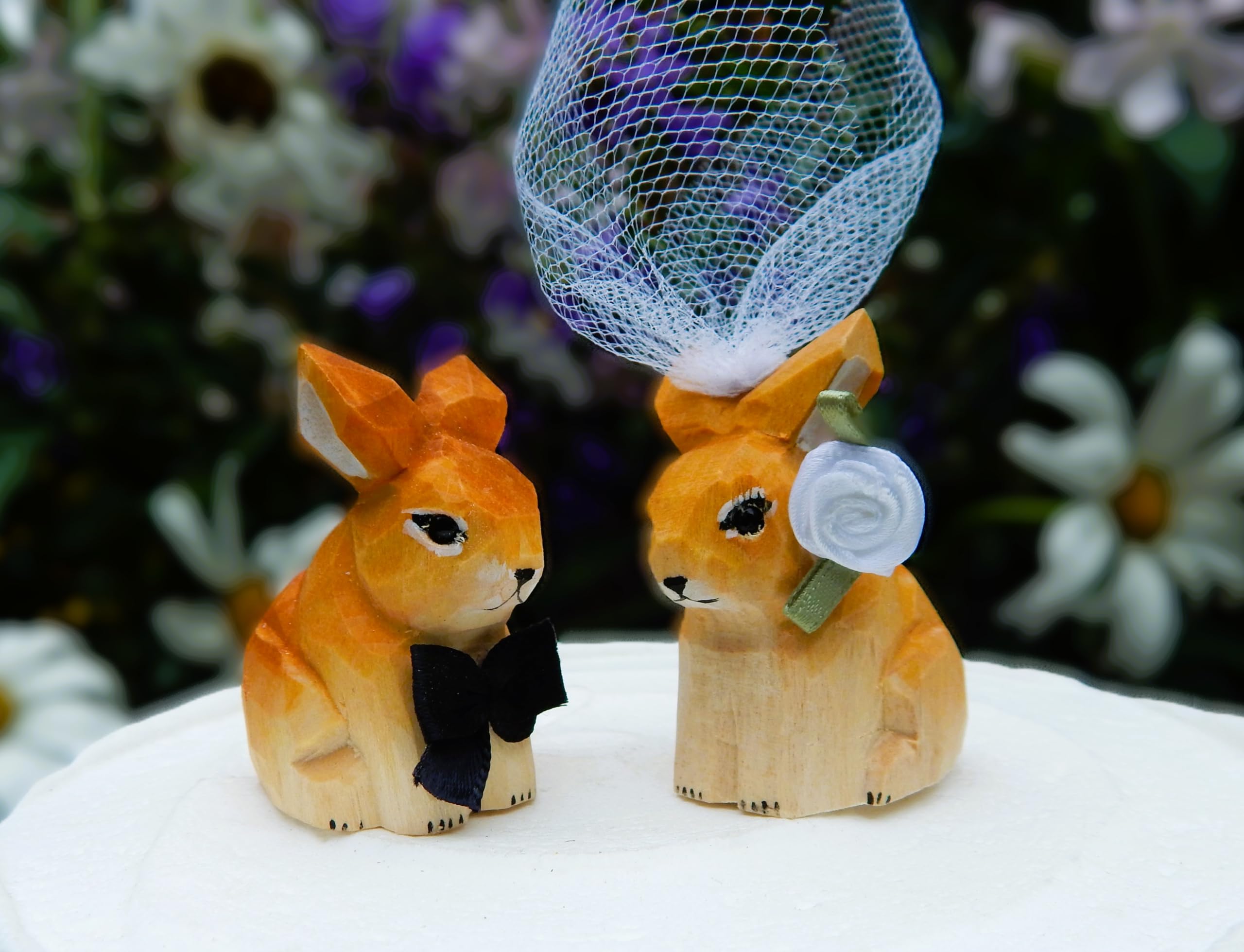Rabbit Cake Topper Wedding