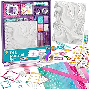 ABERLLS DIY Journal Set for Tweens (Purple)