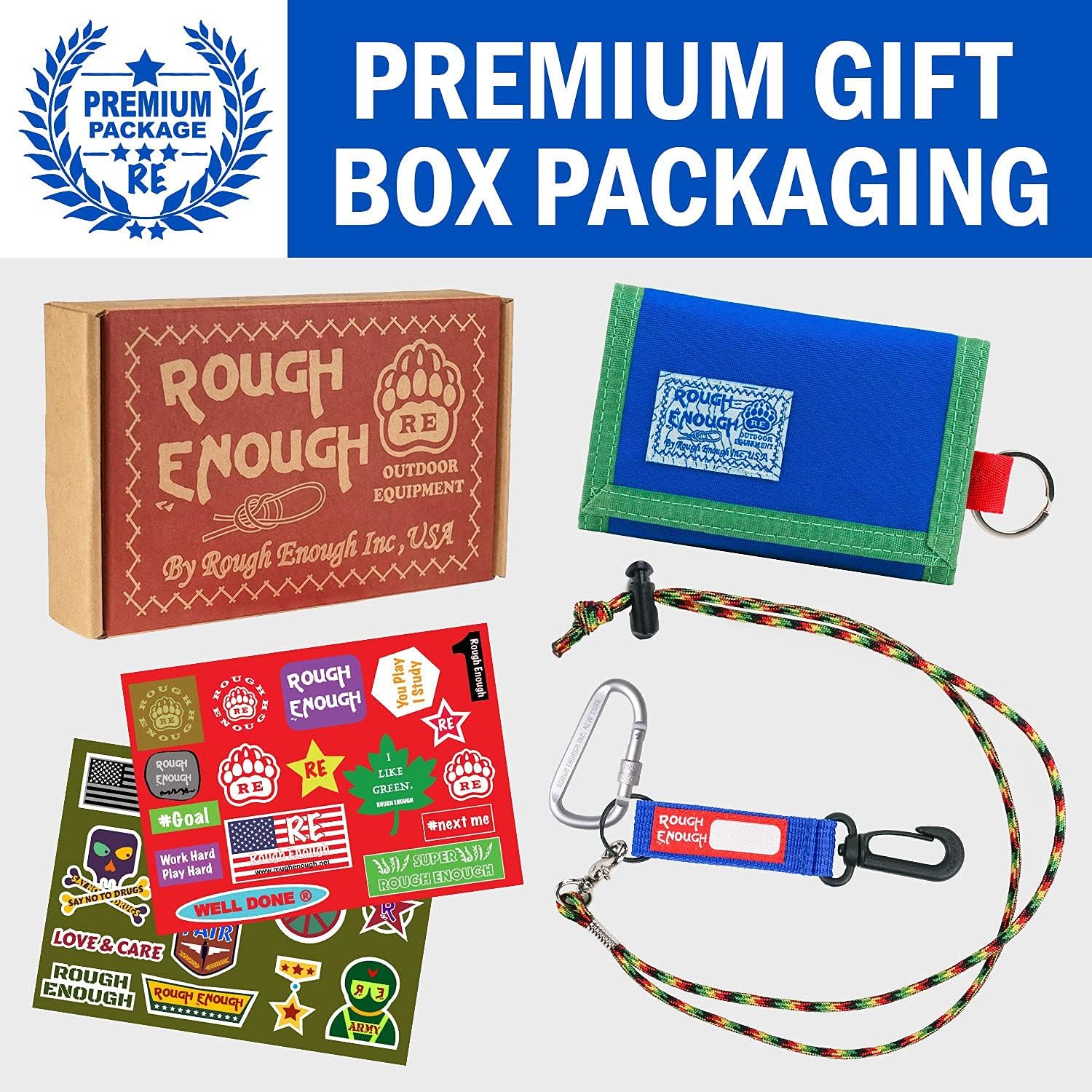 Rough Enough Kids Wallets for Teen Boys in Waxed Canvas : Clothing, Shoes & Jewelry