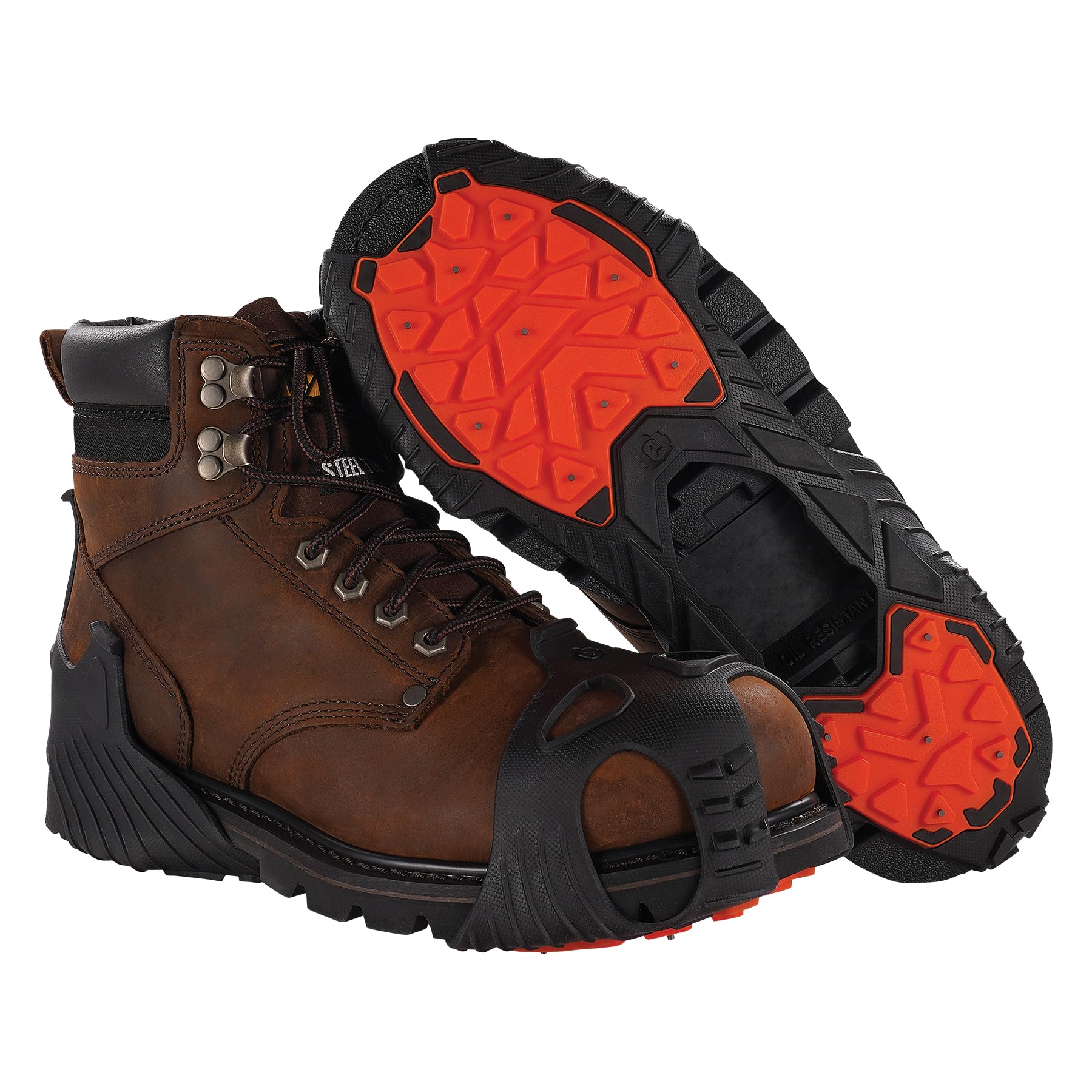 Ergodyne Trex 6306 Ice Traction Cleats - Ramponi di trazione su Ghiaccio Unisex Adulto
