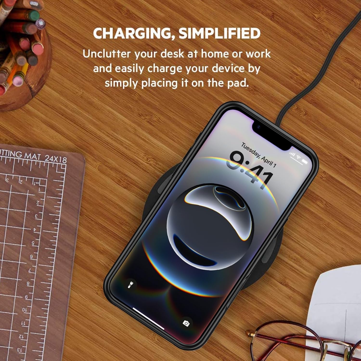 Battery Case for iPhone 16e/17e, [10000mAh] Enhanced Rechargeable Portable Protective Qi Wireless Charger Battery Pack Support CarPlay Wireless Charging Compatible with iPhone 16e/17e (6.1 inch)-Black