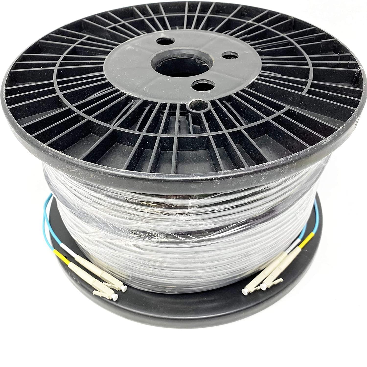 Ultra Spec Cables 0.3 Meter (1FT) Multimode Duplex Fiber Optic Cable (62.5/125) - LC to LC - Orange — view 24