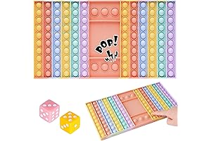Rainbow Poppet Game with Dice