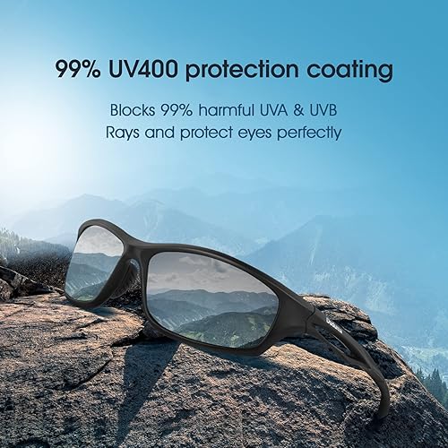 Miniatura 2 de Duduma Polarized Sports Sunglasses for Men Women Running Cycling Fishing Golf Driving Shades Sun Glasses Tr90