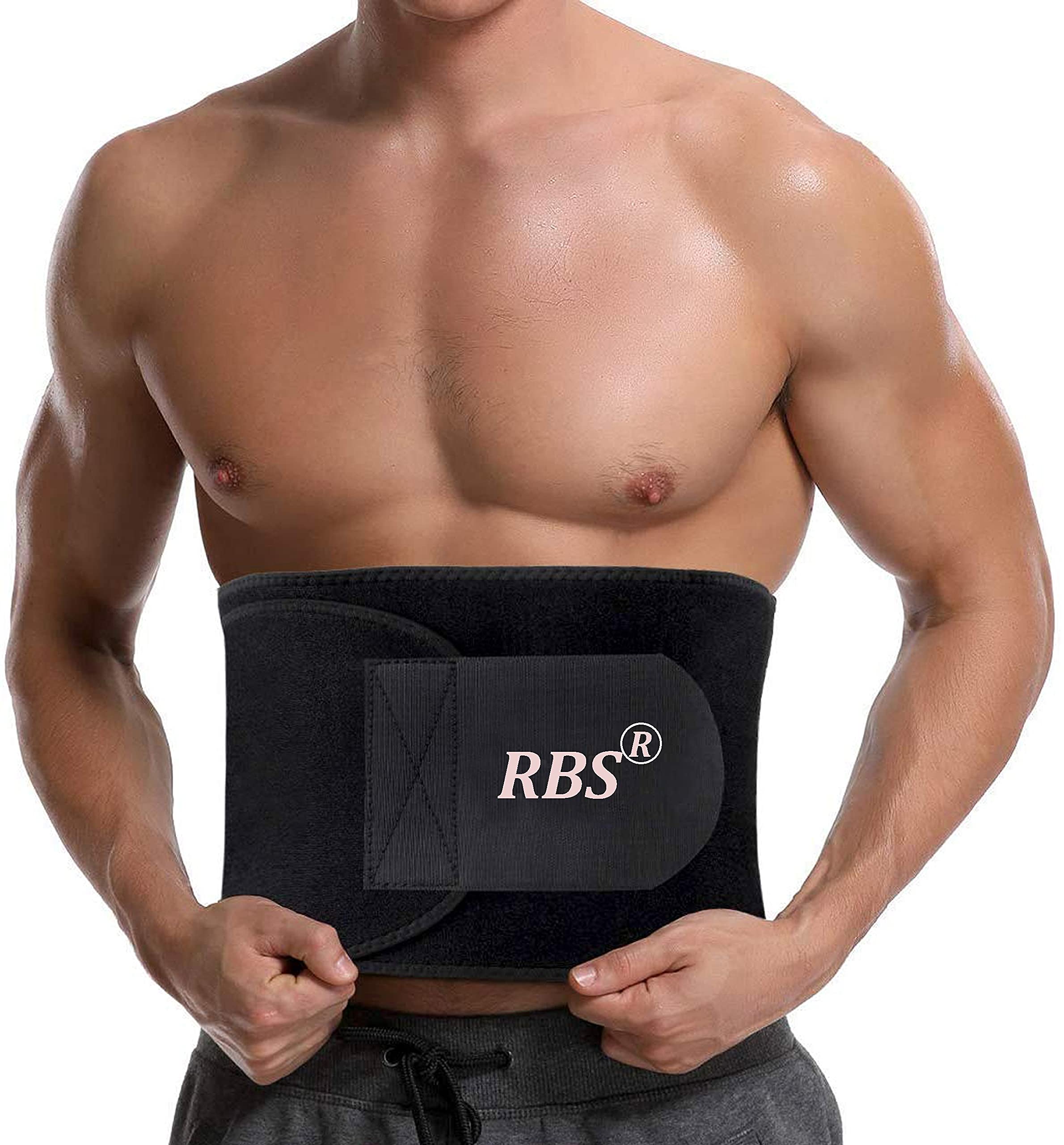 RBS (Free Size Soft Slim Belt (L- 45 INCH, W-8 INCH) Sweat Slim Belt for Women|Men, Body Shaper Slimming| Waist Trimmer Belt Black (B07W3J12GX) Amazon Price History, Amazon Price Tracker