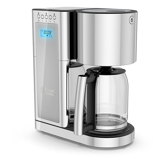Russell Hobbs CM8100GYR Glass Series 8-Cup Coffeemaker