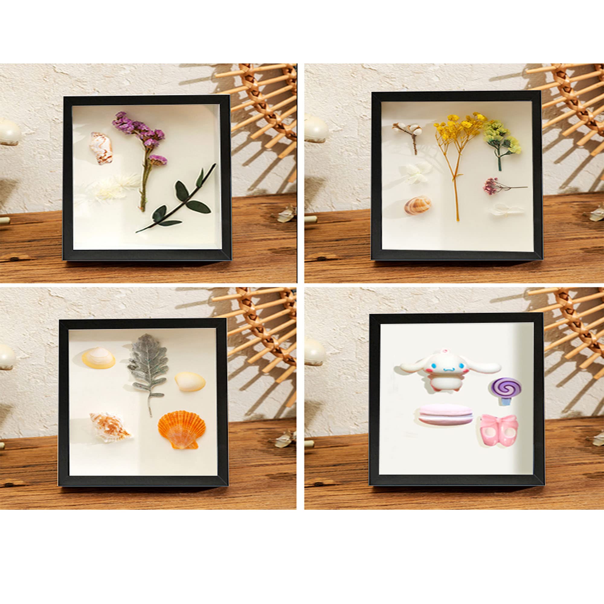 Amazon.co.jp: SUNMEG スモールシャドーボックスフレーム 5x5インチ