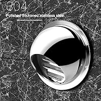 Vista 2 de Cubierta de chimenea de acero inoxidable 304, tapa de chimenea anticorriente, campana extractora, salida de aire exterior, salida de aire, tapa