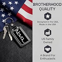 Vista 7 de Brotherhood 1981-1988 Compatible with Blazer K5 Emblem Design Keychain Key Holder Key Ring