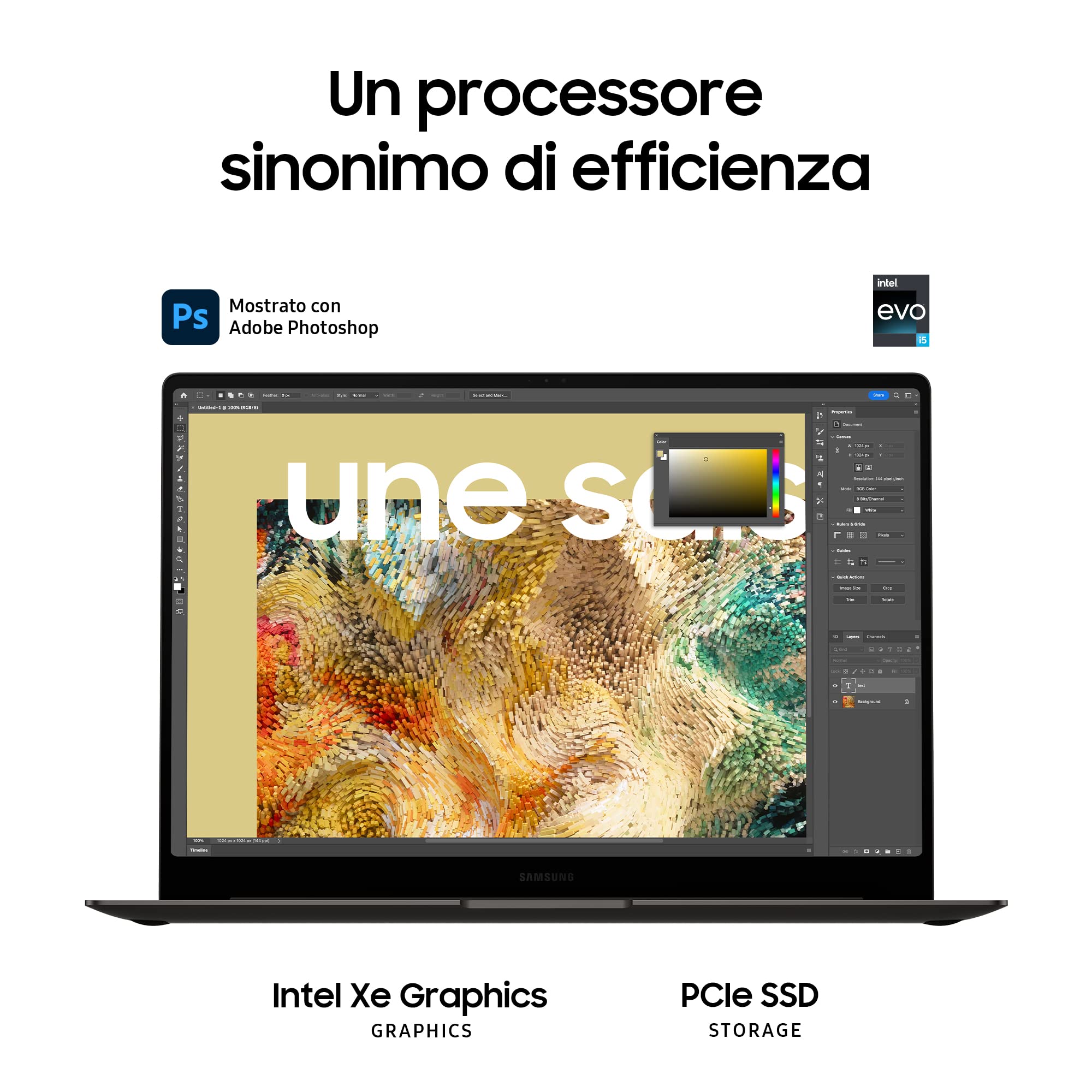 Samsung Galaxy Book3 Pro Laptop, 14" Dynamic AMOLED 2X, Intel EVO, Intel Core i5-1340P 13th gen, 16GB RAM, 512GB SSD, Windows 11 Home, Graphite