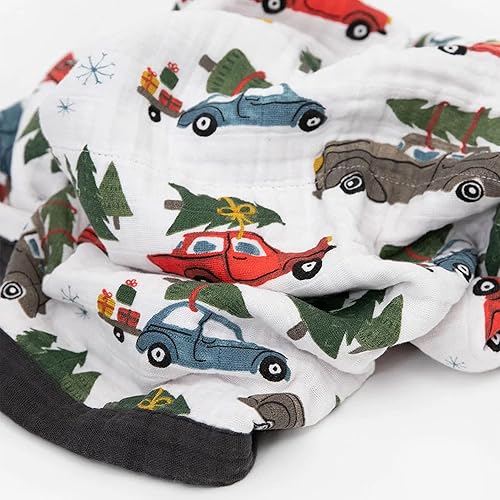 Vista 156 de Little Unicorn - Colcha para recién nacido, tela de muselina ultrasuave de varias capas, regalo para recién nacidos y para usar en cualquier lugar