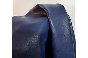 Navy Blue Faux Leather Pleather | 36" x 54"