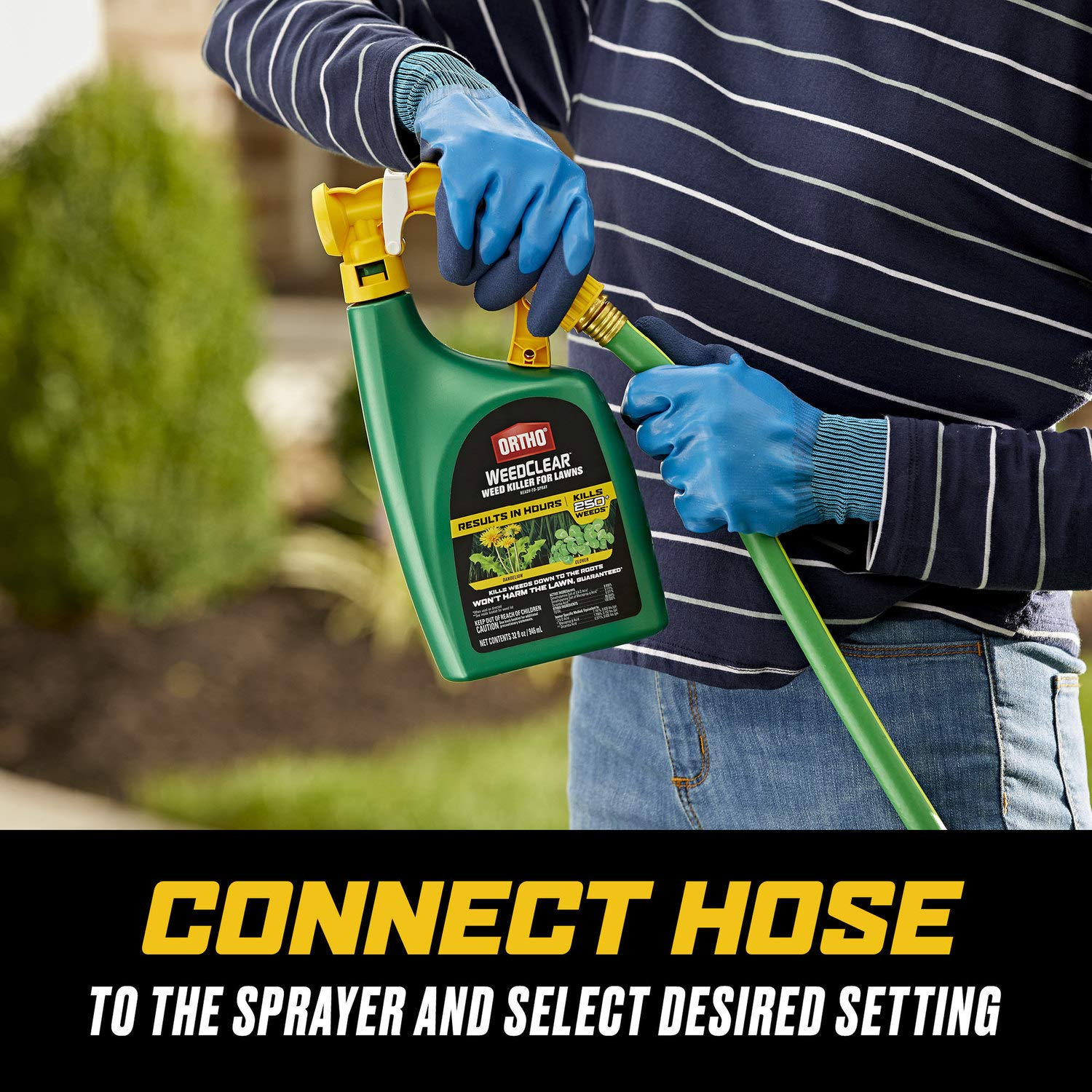 Ortho WeedClear Weed Killer for Lawns ReadyToSpray Treats up to