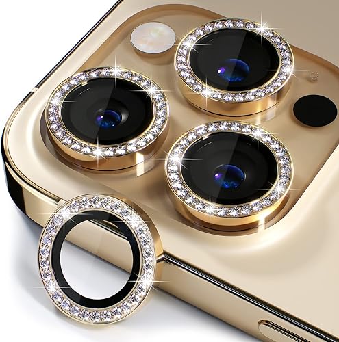 Misea 3+1 Protector de lente de cámara para iPhone 14 ProiPhone 14 Pro Max, protector de pantalla de vidrio templado 9H, protector de pantalla de