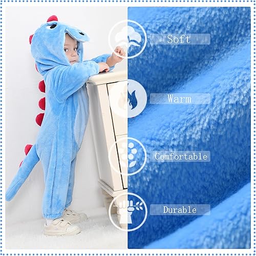 Miniatura 11 de TONWHAR Disfraz unisex de Halloween de animales para bebé y niño pequeño para otoño e invierno