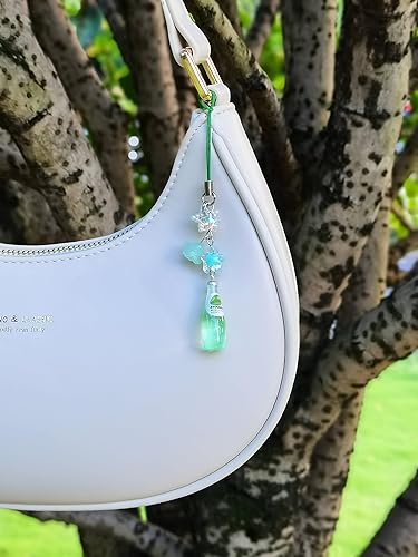 Miniatura 6 de Lindos dijes para teléfono de fresa, dije de llavero de teléfono de verano de frutas Y2K, encanto estético con cuentas para teléfono