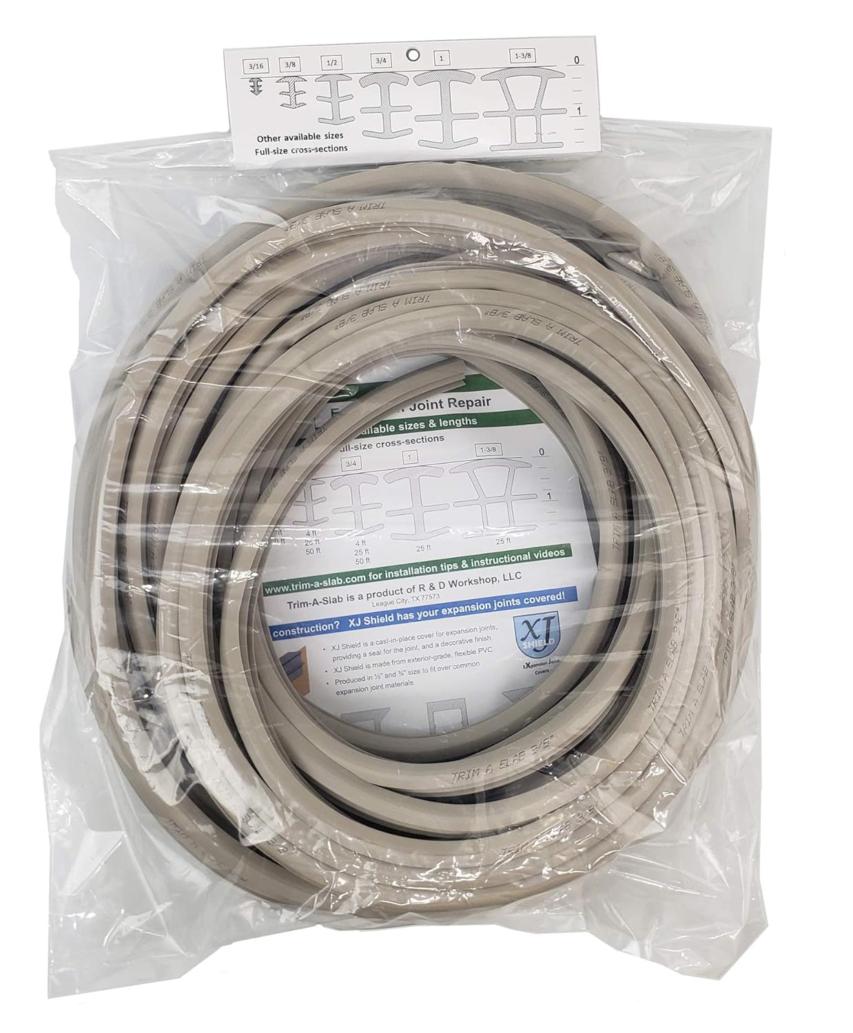 3/8" 50' (Grey)