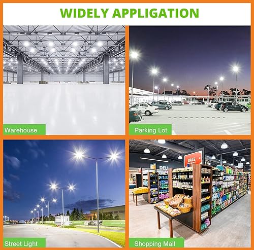 Miniatura 3 de Bombilla LED de maíz de 300 W, lámpara de bombilla E39 con base Mogul, luz diurna de 5000 K, 42,000 lm, repuesto de 1000 W, bombilla HIDMHHPS, para