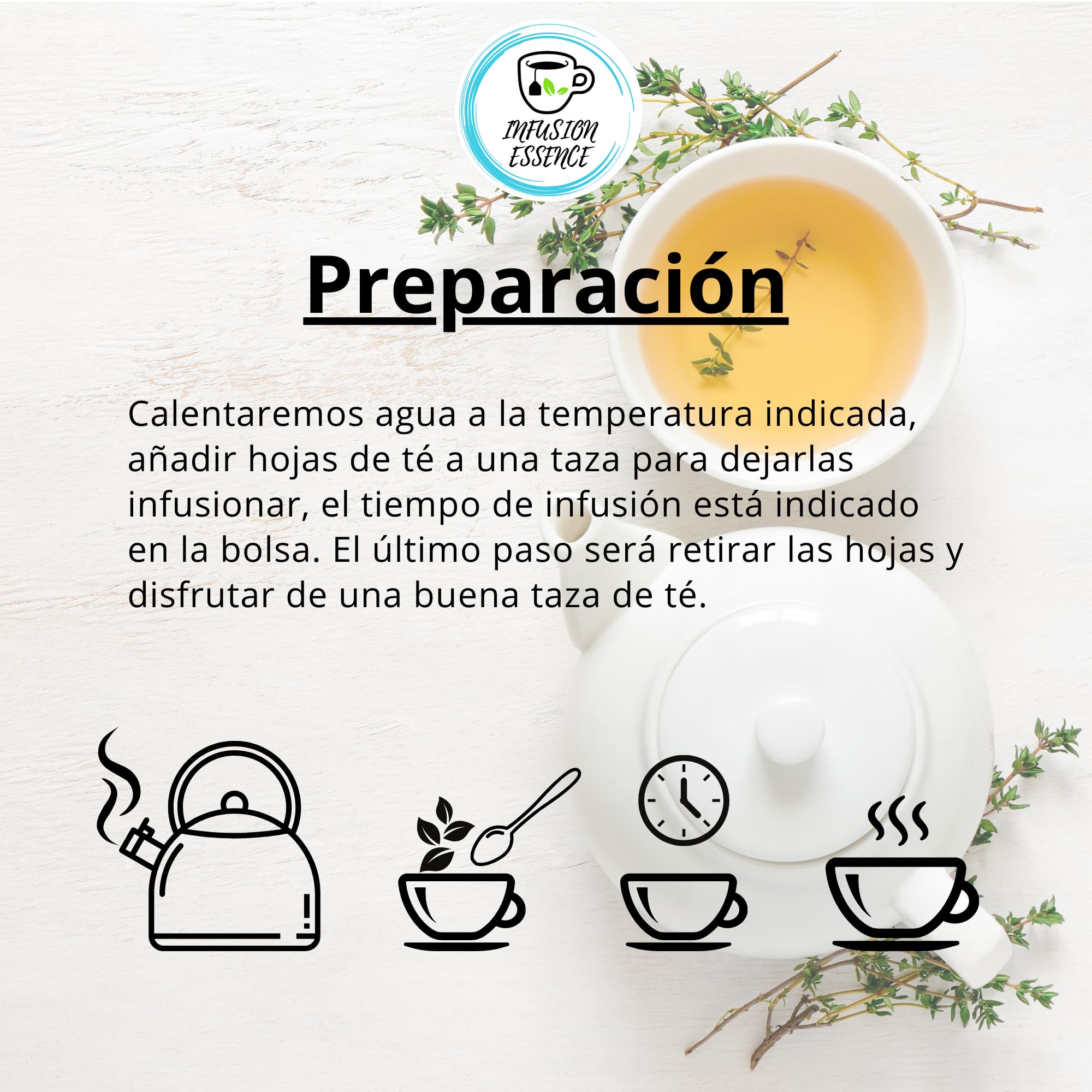 Té Blanco Pai Mu Tan a Granel 100 g Antioxidante Energético Digestivo