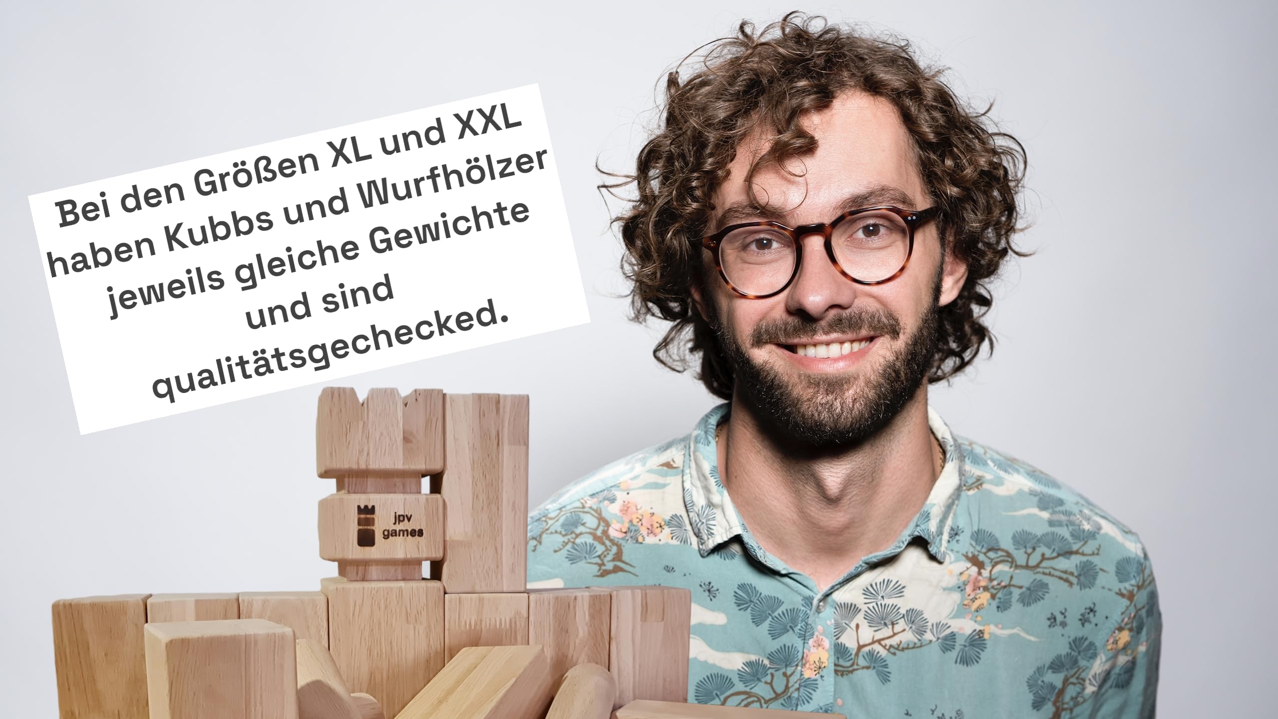 jpv games Kubb Spiel Gummibaum [Vergleichstest-Sieger] Deutsche Kubb  Bund-Gre (DKubbB) XL - 7.8kg : Amazon.de: Spielzeug