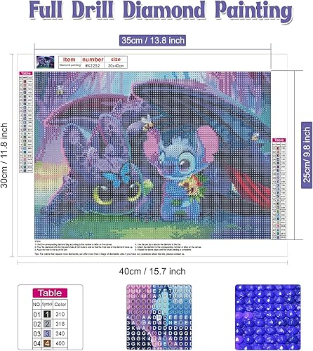 Miniatura 2 de NAIMOER Kits de pintura de diamante de puntada para adultos, kit de pintura de diamante de dragón, pintura de puntos de diamante 5D con diamantes,