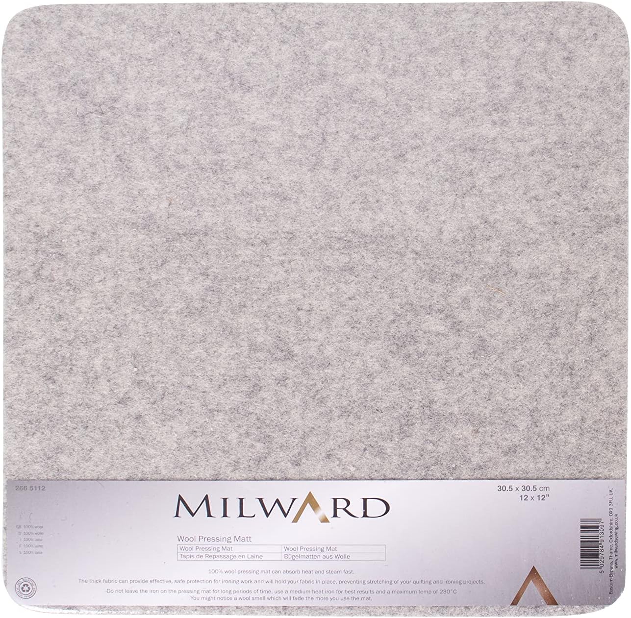 Tapis De Repassage En Laine Feutre Absorbant 1,3 Cm Épaisseur - Idéal Pour Couture Et Broderie (Couleur Assortie)