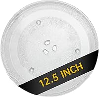 Vista 12 de Plato giratorio de vidrio para microondas de 9.6", Plato de microondas de 24.4cm, Plato de vidrio de repuesto para bandeja, Plato de vidrio