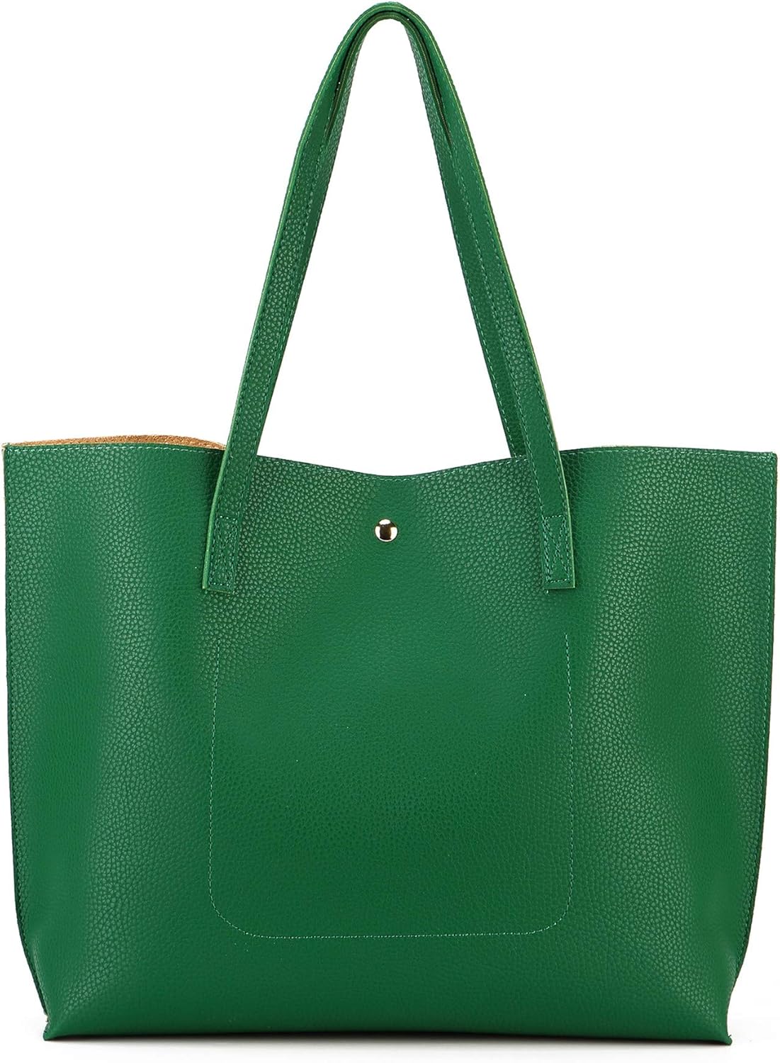 Women Tote Bags Top Handle Satchel Handbags PU Faux Leather Tote Bag with Tassel Shoulder Purse - Image 6