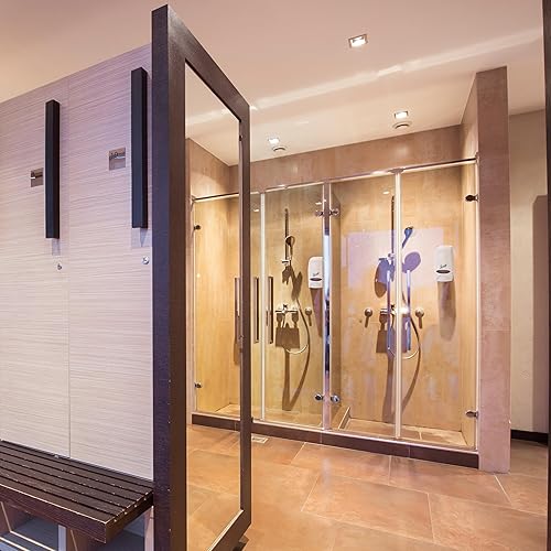 Miniatura 6 de Scott Professional Gel de ducha para cabello y cuerpo (91553), 1.0 L, espumante, azul claro, aroma fresco, repuestos manuales, (6 botellas)