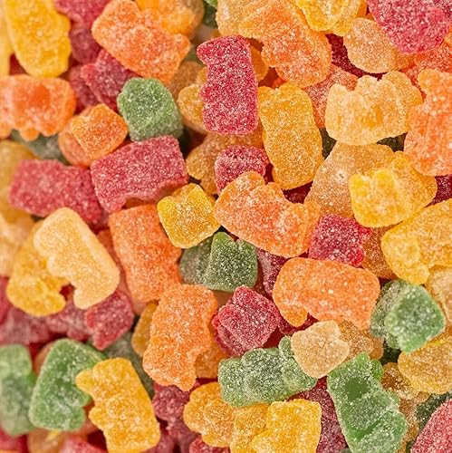 Miniatura 1 de SweetGlob Yummy Fun - Ositos de gomita (cereza silvestre roja, 1 libra)