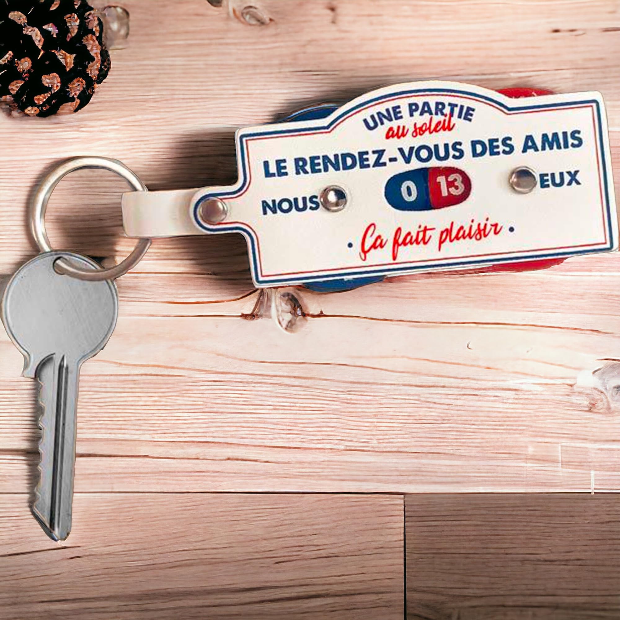 PORTE CLE TOUR DE COU - clecor