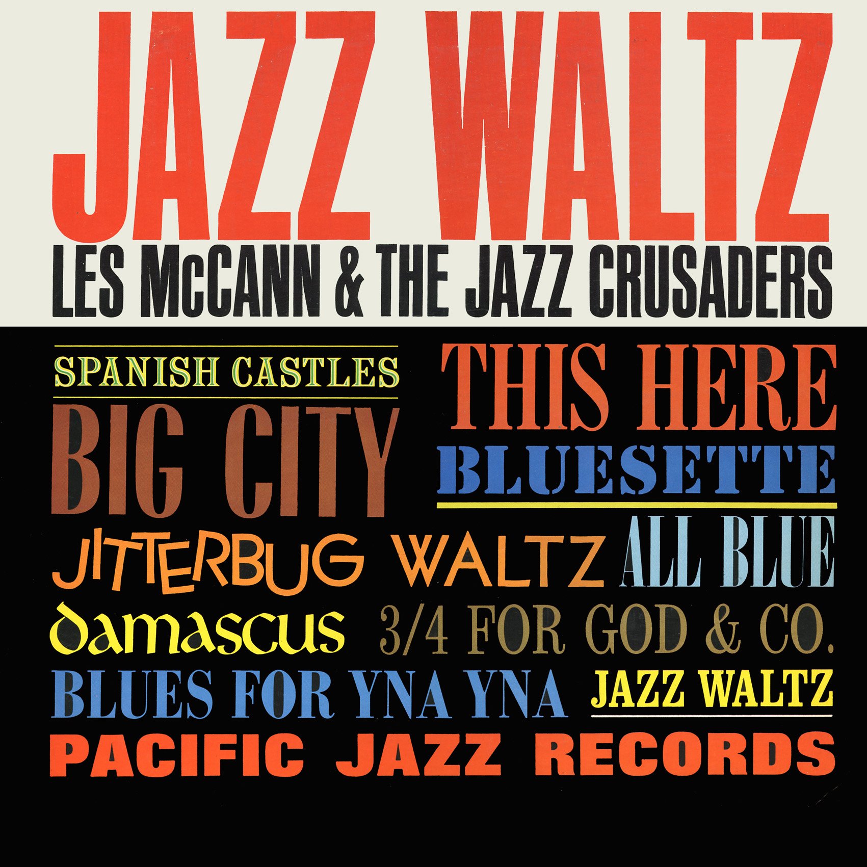 THE CRUSADERS THE JAZZ CRUSADERS LES MCCANN - Jazz Waltz - Disque CD
