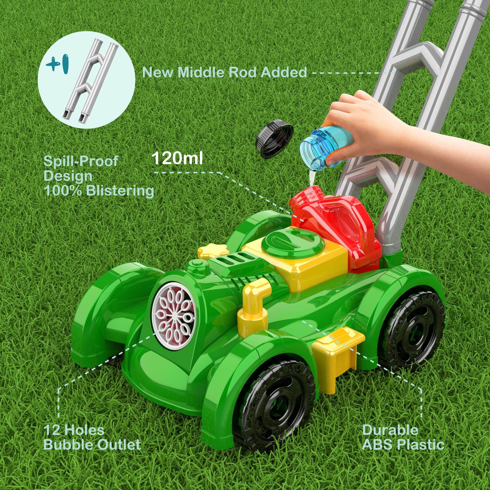 Bubble Mower Kids John Deere Lawn Mower Bubble Blower Toy Story