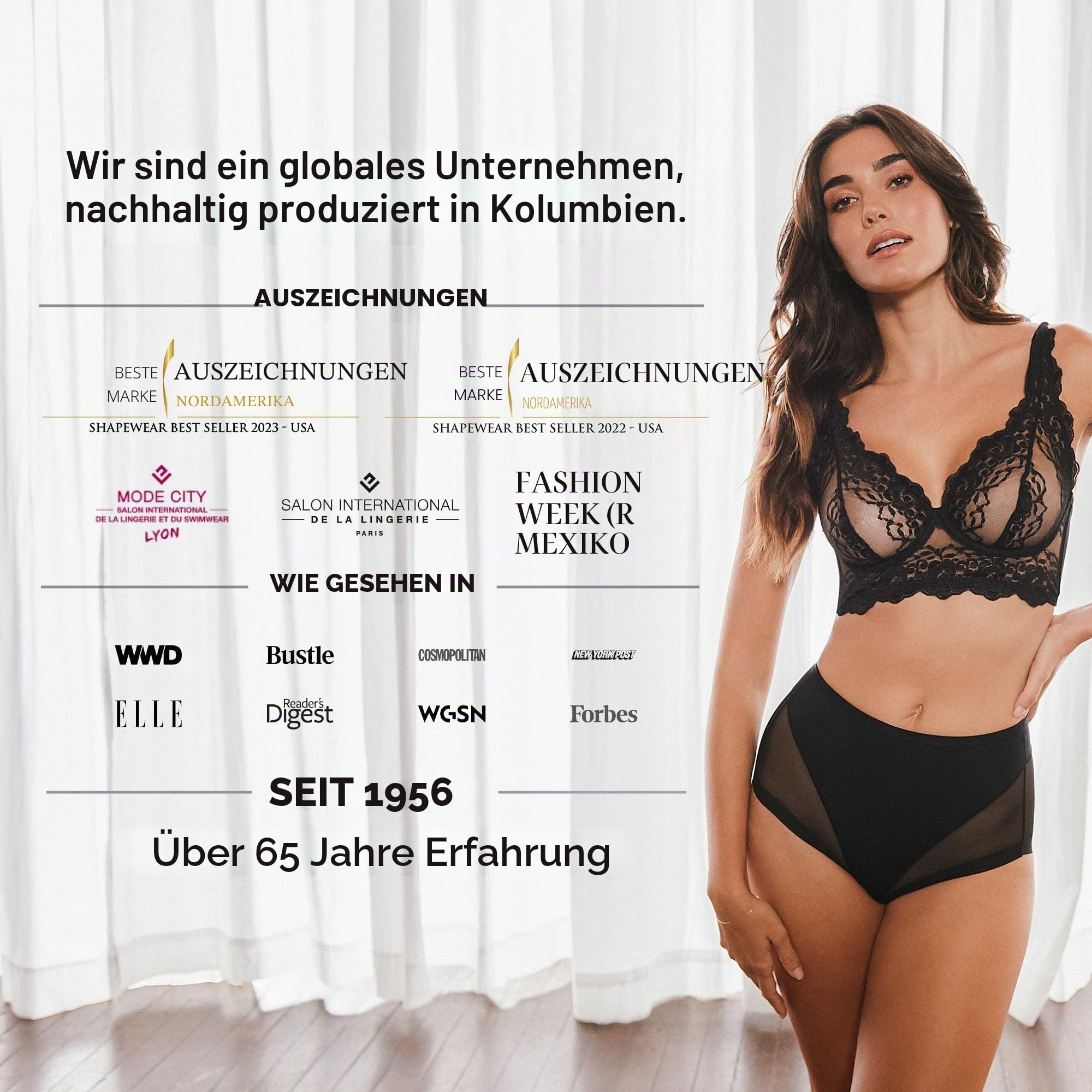 Leonisa Shape-Short mit Fester Kompression und Po-Lifter