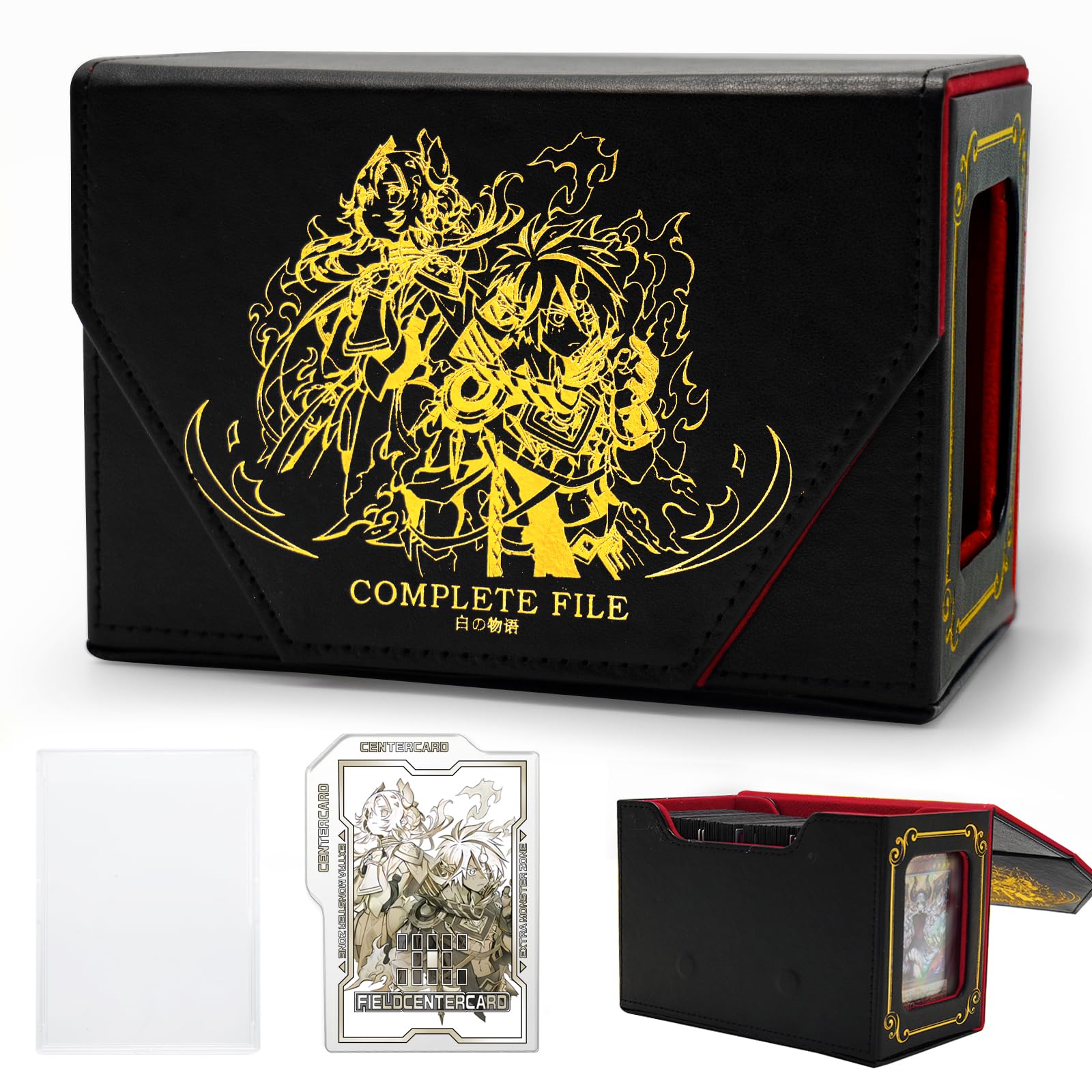 Amazon.com: sabermaster STORY OF WHITE Laser Card Deck Box for YGO