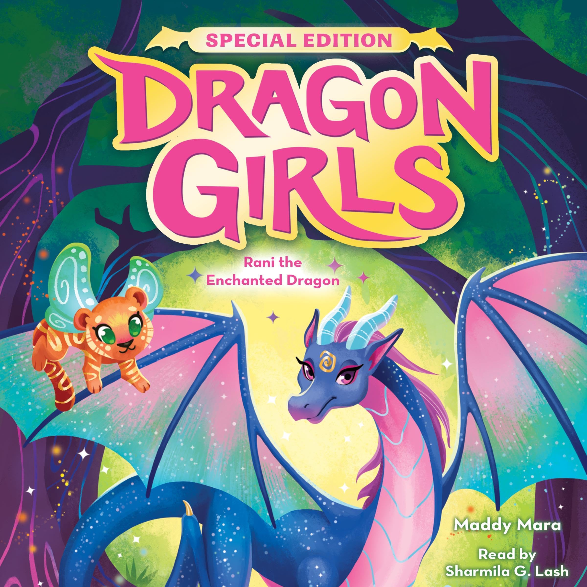 Cover art for Rani the Enchanted Dragon